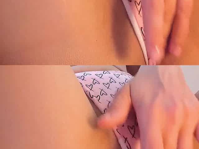 Moist vagina drilled