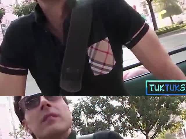 Cute Oriental teen from Thailand enjoys a much aged man screwing her