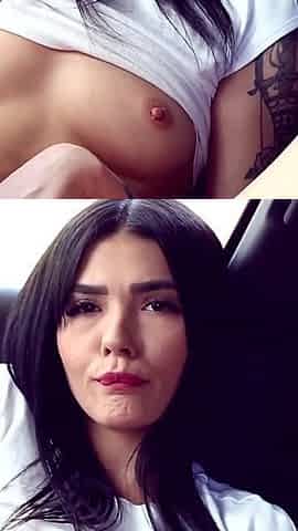Stranger Fucks My Girlfriend in Our Car and Gives Her First Squirt in Life