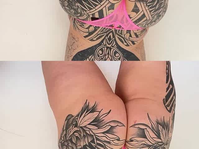 Tattooed Goddess Ass Worship