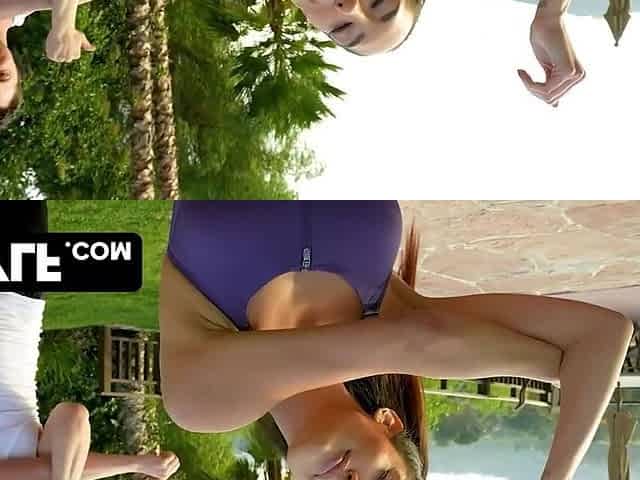 Outdoor Gymnastics Ends Up With a Hot Fuck For a Cute Bubble-booty Sporty Hottie