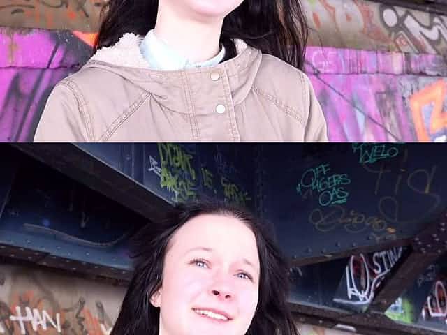 GERMAN SCOUT - TINY SHY GIRL PICKUP AND ROUGH FUCK ON STREET