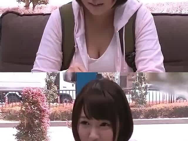When I lightly stroke her plump vagina, I can feel it.