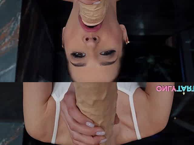 Sophie Weber and Mia hot lesbian video