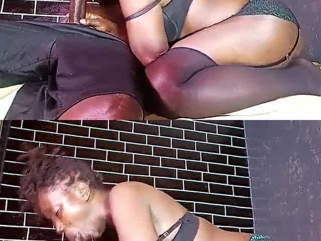 Black BBC Sloppy Deepthroat and gulp cum