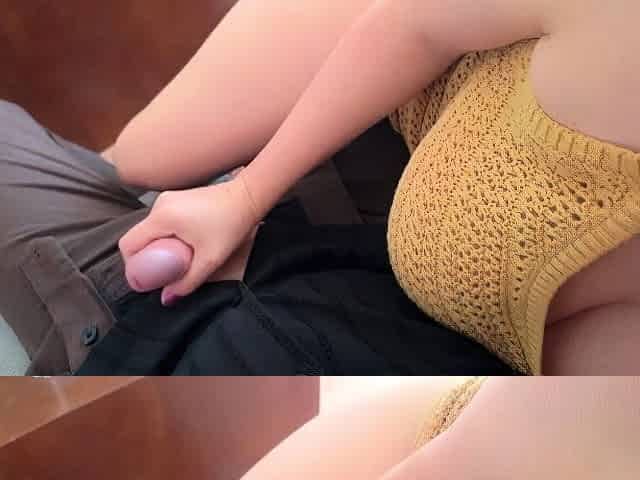 Big assed busty tit fuck and blowjob from curvy stunner