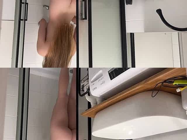 Caught Her in the Shower and Fucked Her in the Throat
