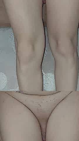 Smooth Legs Pressuring Cute Feminine Knob Sexy Masturbating Pre Cum