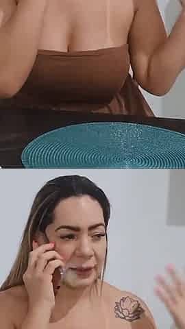 This MILF Called the Delivery Woman and Wanted to Thank Her for the Delivery in a Very Naughty Way