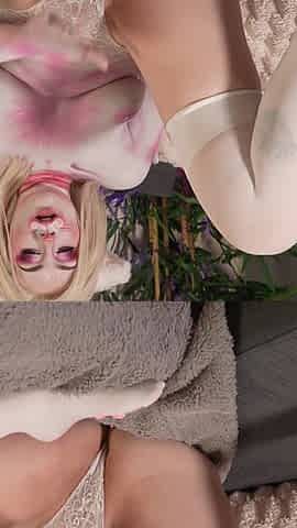 Fucking Myself in My Cute Kitty Body Paint