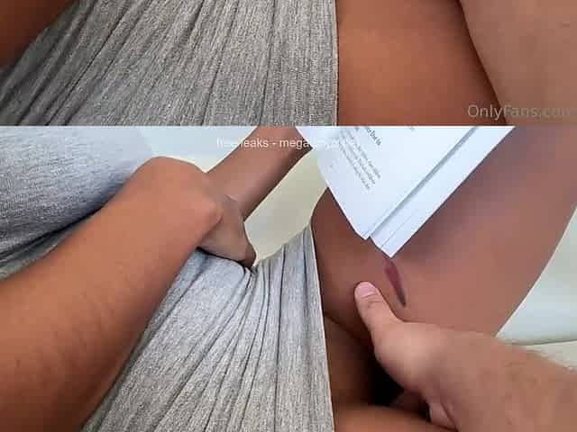 STUDY BREAK WITH HOT EBONY SLUT - Big tits