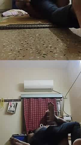Aunty with Boyfriend in Hotel Room
