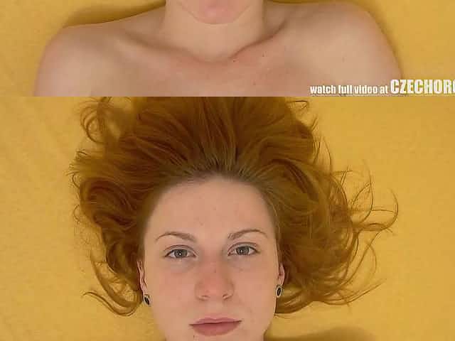 Selfie of Redhead teen has Great Orgasm