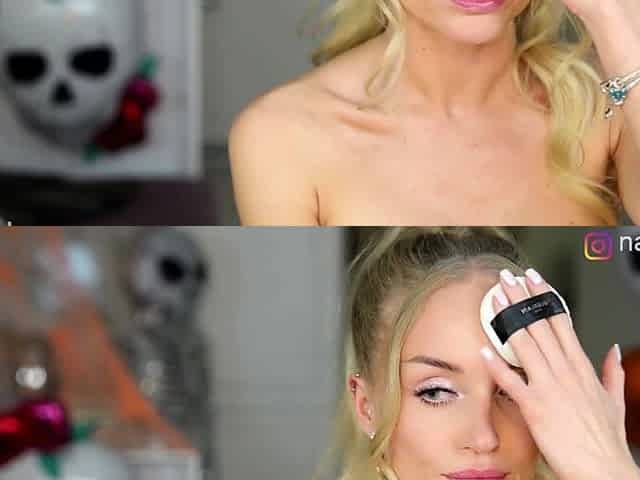 Webcam masturbation very hot blonde teen cum show on webcam