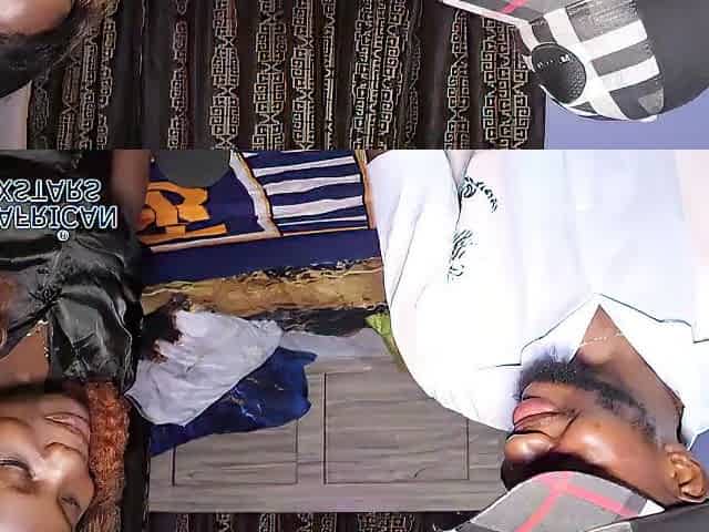Ghanaian Black Angel Longing For A Cameroonian Ebony Ramrod On A Live Interview