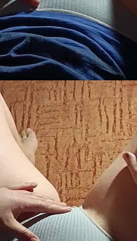 I'm Sitting, Masturbating My Pussy