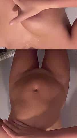 Body massage - moisturiser and oil