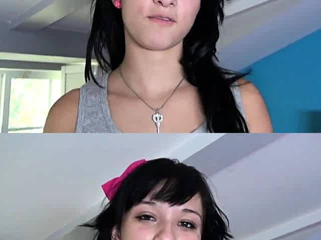 Sexy teen little Bailey solo