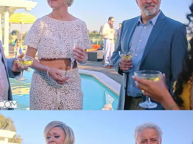 MILFY Schlong-hungry socialite Dee screws server at abode party