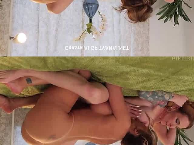 Blonde beauties share passionate lesbian seduction with intense pleasure