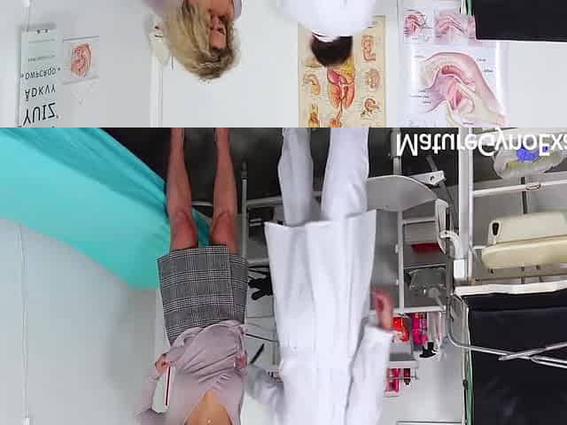 Ameli Monk And Senior Cunt - Examined By Our Freaky Doctor 6 Min