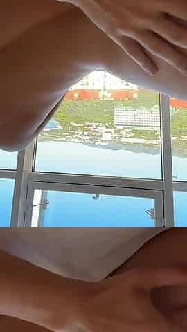 Teen Pussy in the Morning at the Hotel