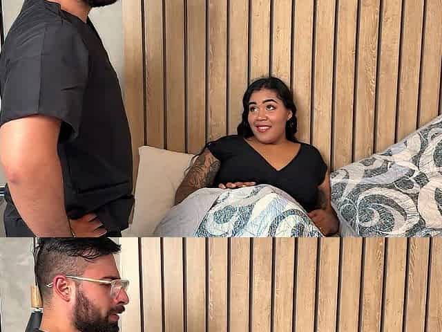 The family doctor measures how hawt I'm with his dong inside my large butt