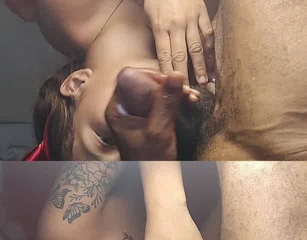 Fuck the Devil and Cum Covered Smile