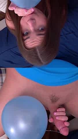 My Balloon Blowjob for Stepdaddy 4K
