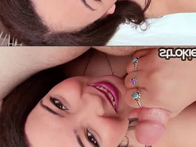 Curvy Raquel Love's Hot POV Handjob - StrokiesHandjob