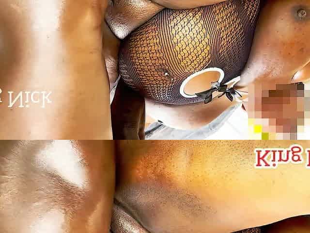 Creampie I love by step-brothers large penis