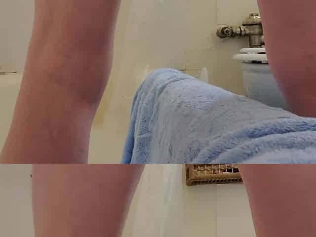 Cute teen's ASMR of a soaked vagina and constricted backdoor