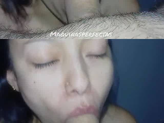 Captivating real homemade oral-job XXX