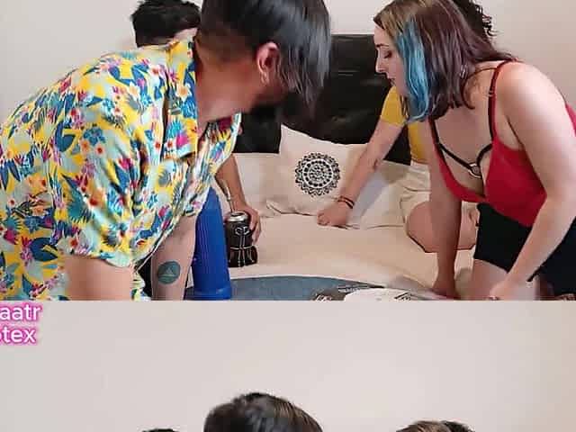 Cuartetazo swinger two primastras comparten sus novios Feat nenamalaatr Eddie Queens bigkamotex