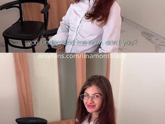 Sexy ASSISTANT runs supplementary errand with boss's RAMROD.