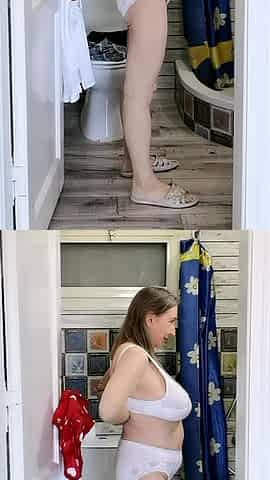 You Were on What I Was Doing in the Toilet and I Gave You Jerk off Instructions