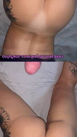 Consummate Booty PAWG Twat Farts & Gets Cum on Asshole