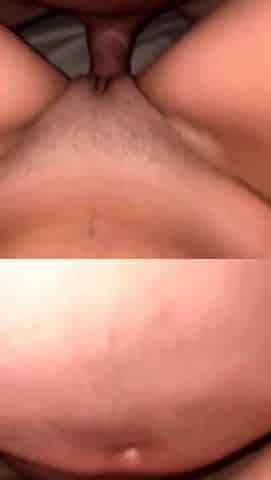 Sorority Girl gets railed until she cums on cock!