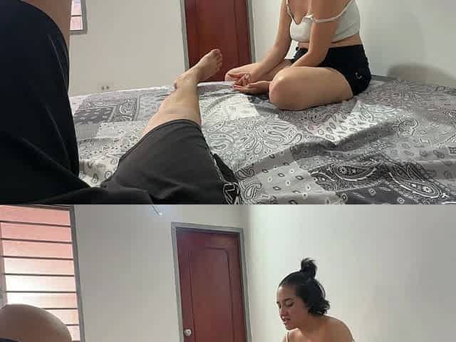 I Give My Sexy Lesbian Best Friend Such a Hard and Rich Fuck That She Gives Her Back the Taste for Huge Cocks.