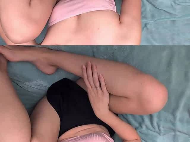 step sis masturbating in her g shock to intensive climax
