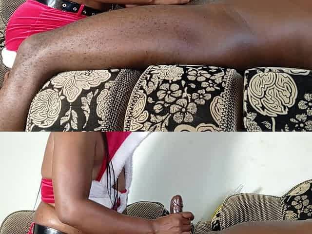 Getting a Handjob From Miss Claus