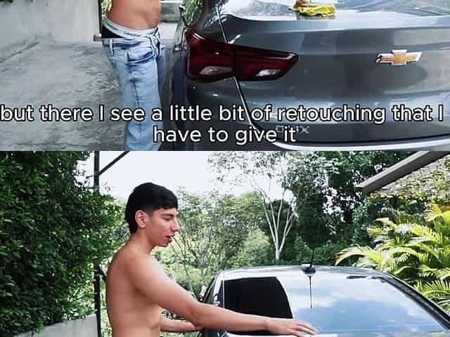 I Fuck My Boss After Washing Her Car