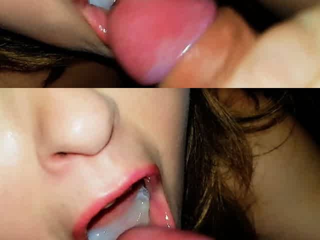 Amateur blowjob Fuck handjob and cumshot