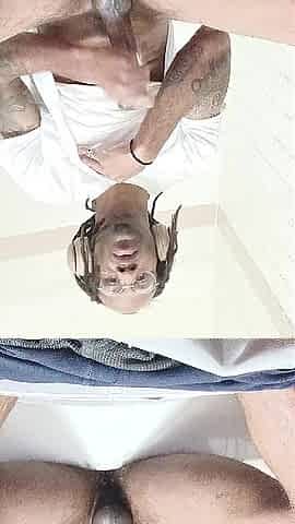 Bounce on it I know I'm bust in that wet vagina