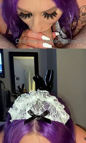 An amateur MILF blowjob followed by hot fucking