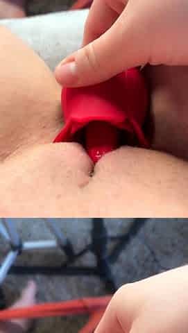 Horny amateur couple close up anal on webcam
