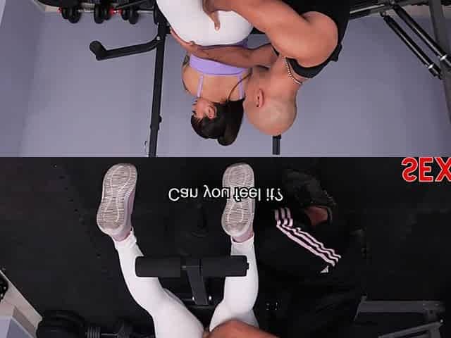 Raunchy gym trainer
