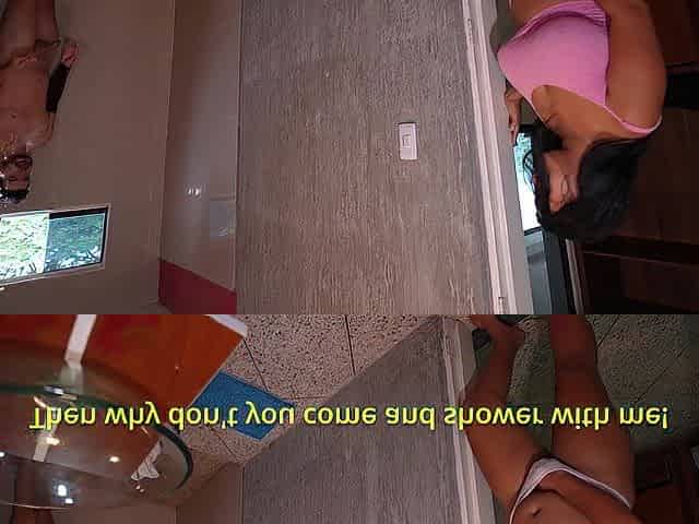 bellattrix Spies on Stepbro in the Shower: Taboo Screw forbidden
