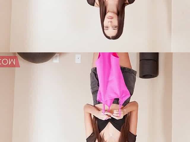 I Creampie A Tall Italian Model Pink Bodysuit