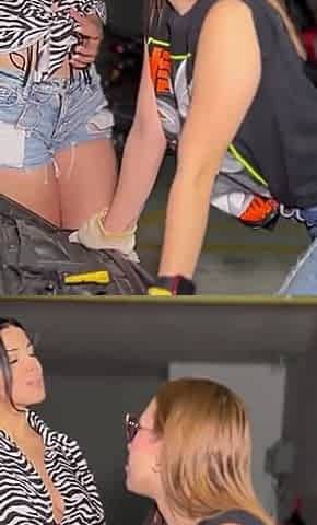 I Fuck Client as Part of Payment for Me to Repair His Car - Lesbian Sex